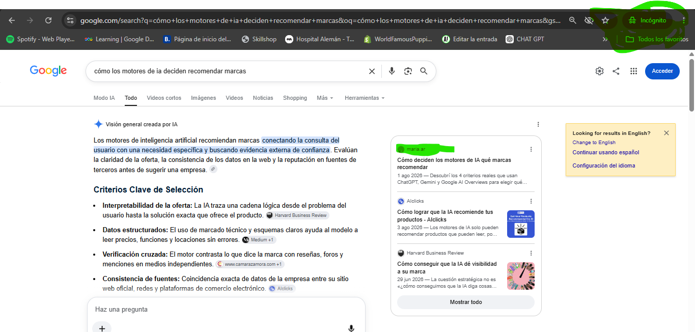 Visión general creada por IA de Google